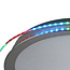 Loftlampe med farveskiftende LED-strip/RGBW, fjernbetjening og hukommelsesfunktion - Maisy