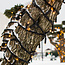 Linkbar julelyskæde | Fra 10 meter med 100 varmhvide LED-lys | Sort gummi