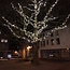Linkbar julelyskæde | Køligt hvidt lys | Fra 10 meter med 100 LED-lys | Sort gummi