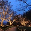 Linkbar julelyskæde | Varmhvidt lys med blinkende effekt | Fra 10 meter med 100 LED-lys | Sort gummi