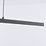 Moderne snoet LED-pendel, 3-trins dæmpbar - Merle - mørkegrå