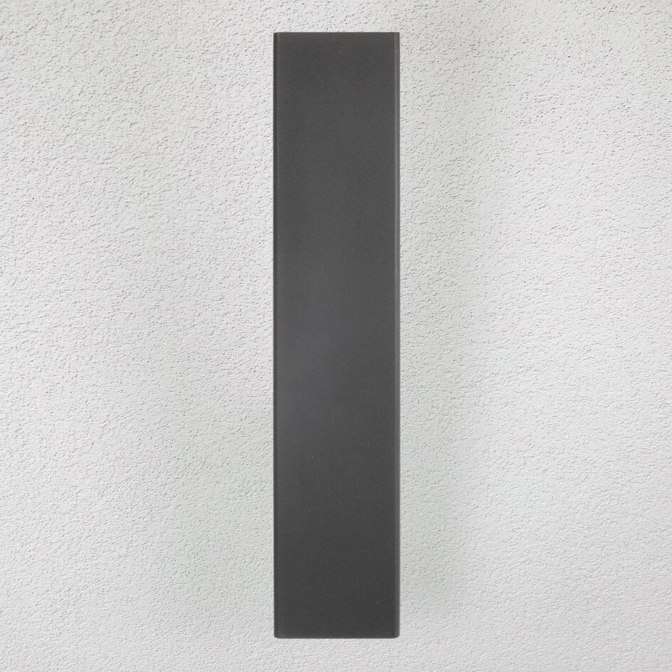 Minimalistisk LED-væglampe, indendørs - Leila - sort