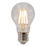 E27 LED-kronepære, filament med klart glas - 4,5W el. 7W, 2700K, Ø60, dæmpbar