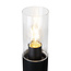 Bedlampe i rustfrit stål - Stella - sort - 80 cm