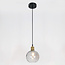 Loftlampe med struktureret glasskærm - Lotte - flere farver