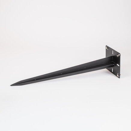 Universelt jordspyd til havelamper (50 cm) - Enzo - sort
