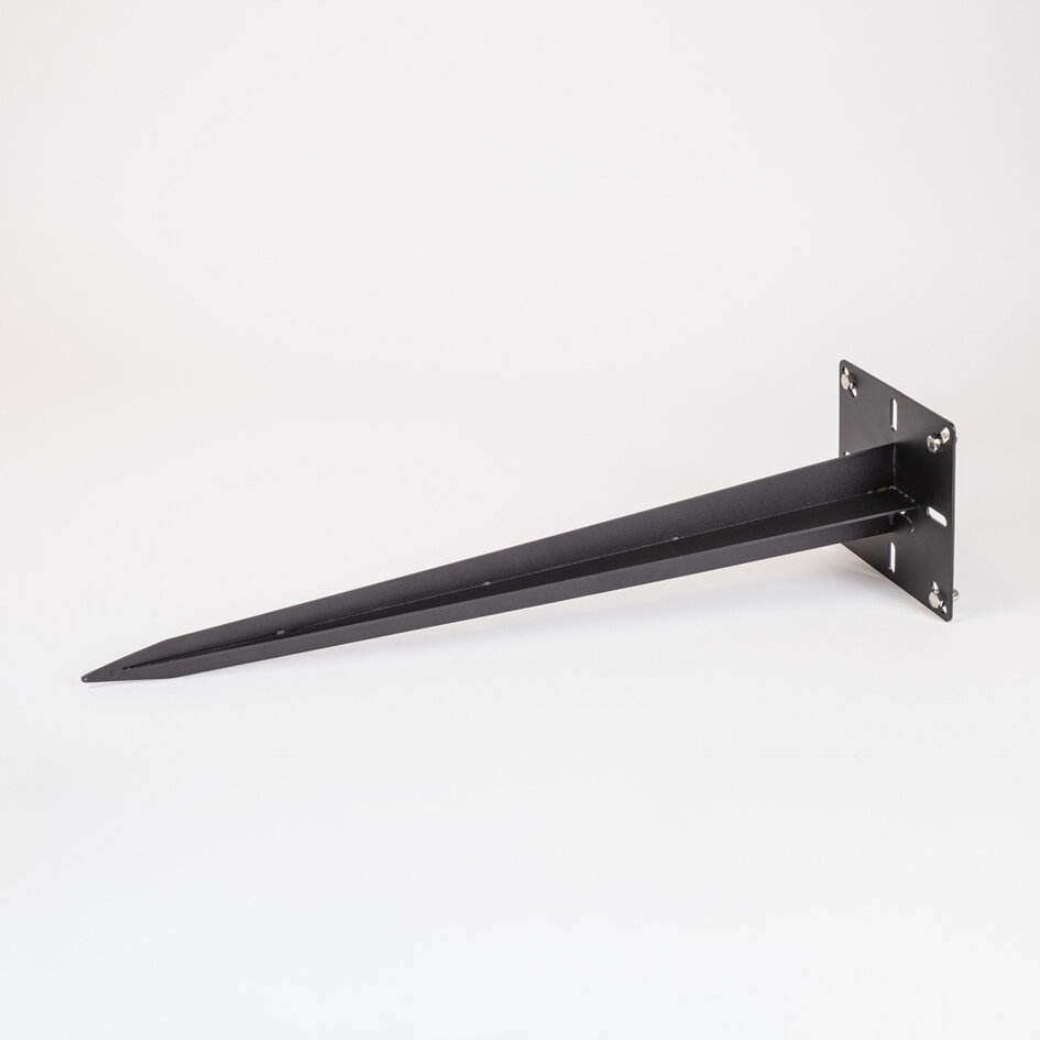 Universelt jordspyd til havelamper (50 cm) - Enzo - sort