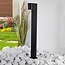 Industriel bedlampe, 100 cm - Simone - sort