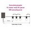 Solcellelyskæde - 10 meter med 20 pærer + 6W solcellepanel