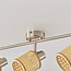 Spotlight i rattan, 3 spotlamper - Raua