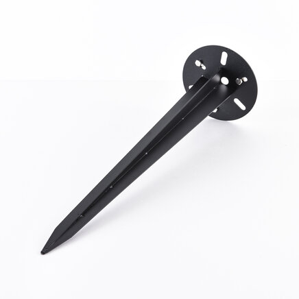 Universelt jordspyd til havelamper (50 cm) - Enzo - sort