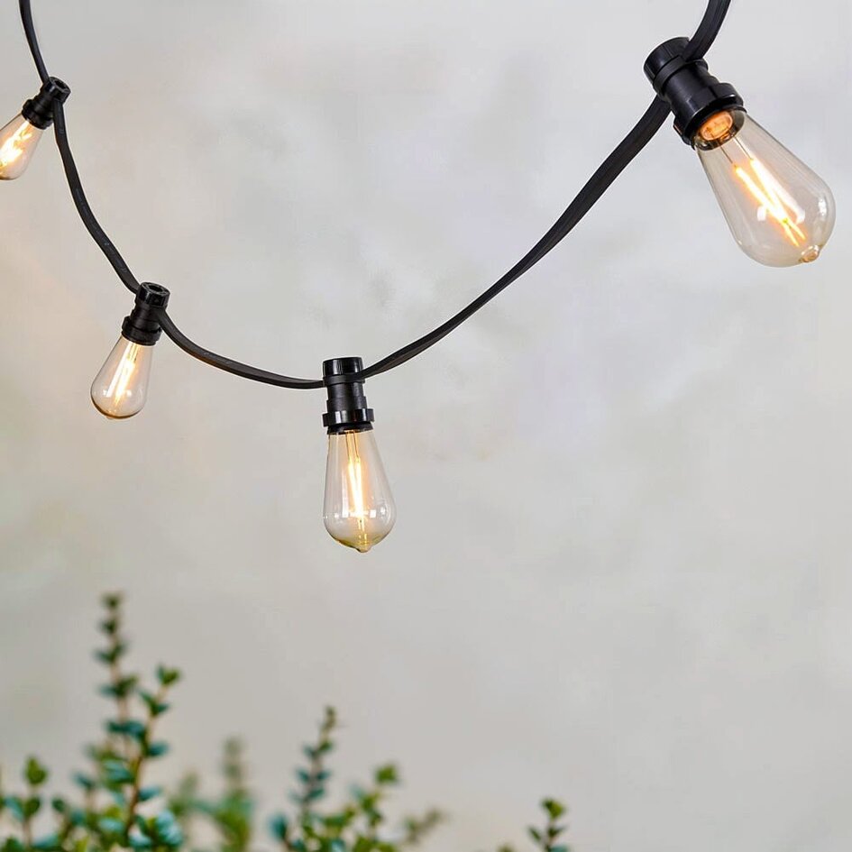 E27 LED-edisonpære, filament - 2,5 watt / 2200K el. 2700K / Ø60 / dæmpbar