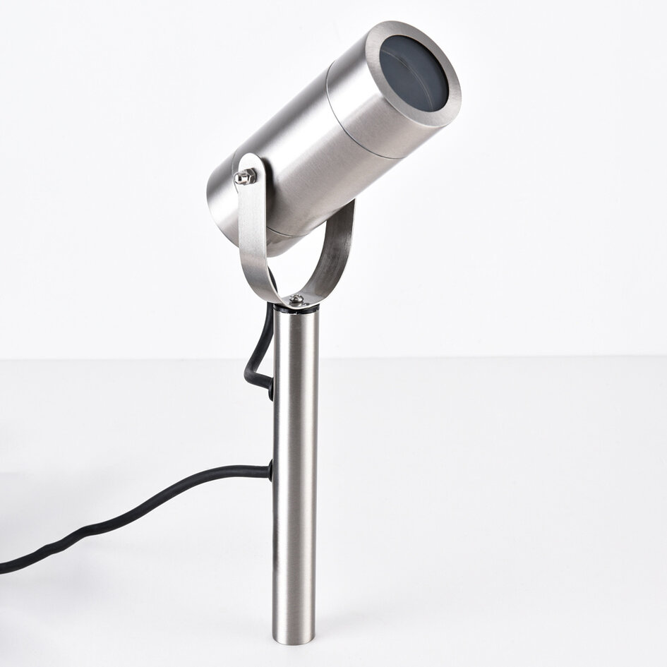 Havespot - Spydlampe Emilio - rustfrit stål, 31 cm