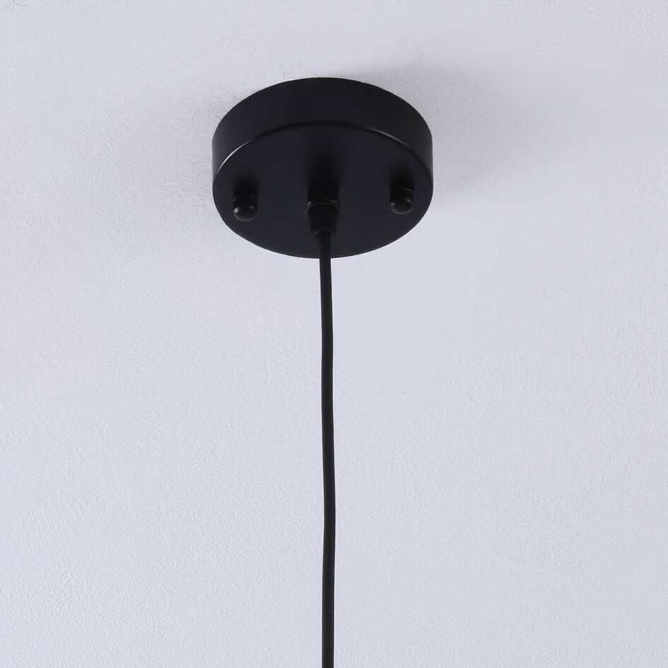 Loftpendel med lyserødt glas - Verona