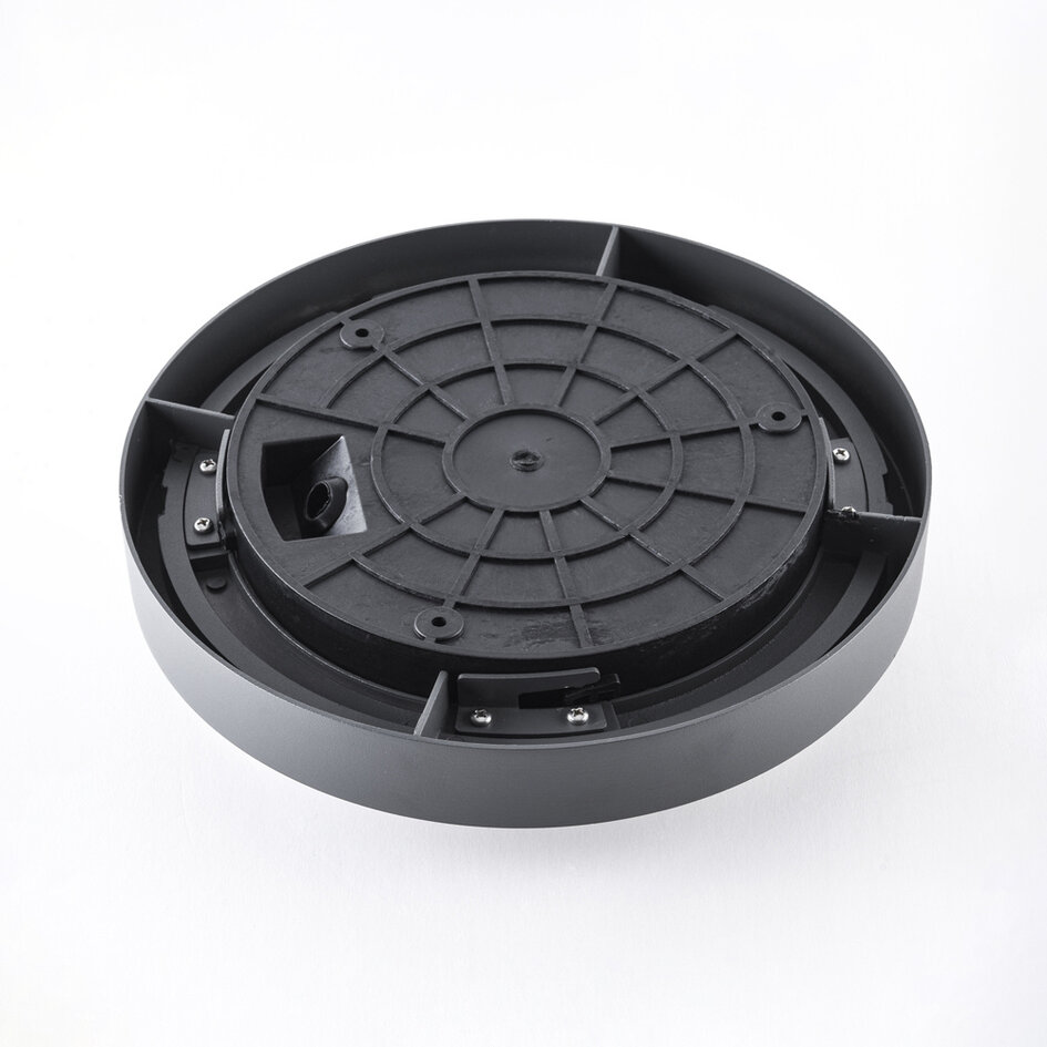 Udendørs loftlampe / LED-plafond - Landon - sort