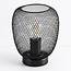 Bordlampe med sort metalnet - Prison