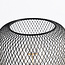 Bordlampe med sort metalnet - Prison