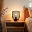 Bordlampe med sort metalnet - Prison