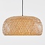 1-lichts bamboe hanglamp - Taha