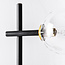 Bordlampe med transparent glaskugle - Glenn