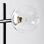 Bordlampe med transparent glaskugle - Glenn