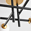 Loftlampe med 4 opalhvide glaskugler - Caleb