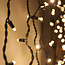 Lysgardin | Linkbart | Fra 2 meter | 300 LED-lys | 2200K ekstra varmhvidt lys | Sort gummi
