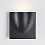Moderne murlampe, sort -  Zack