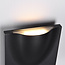 Moderne murlampe, sort -  Zack