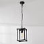 Udendørs loftlampe i industriel stil - Joya - sort