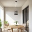 Udendørs loftlampe i industriel stil - Joya - sort