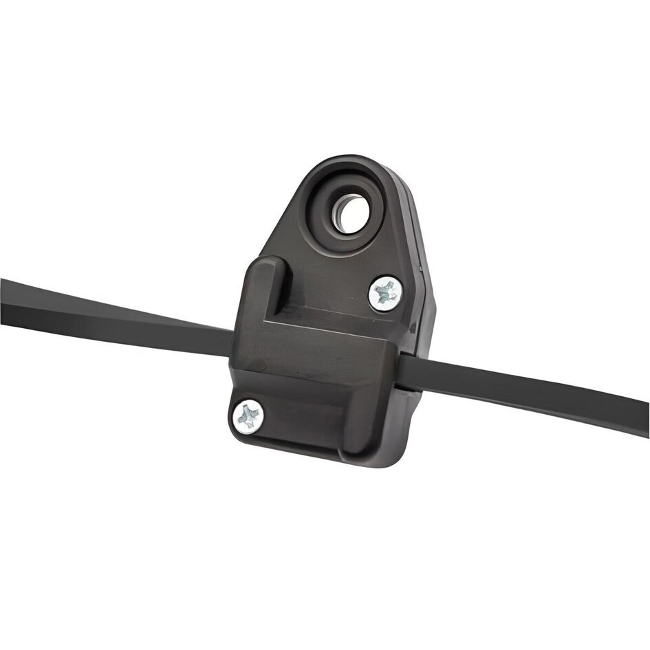 Endestykke med hul til ophængning