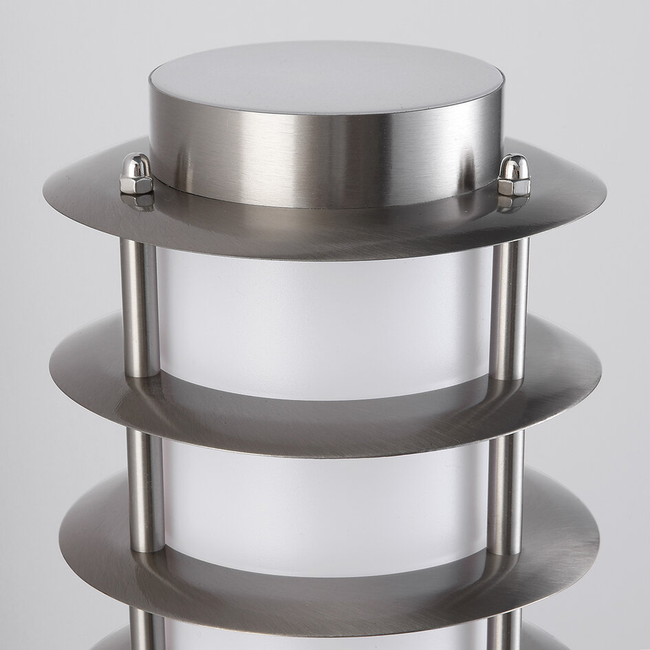 Klassisk udendørs væglampe - Marco - rustfrit stål