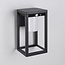 Væghængt solcellelampe med sensor - Lucian - sort