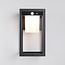 Væghængt solcellelampe med sensor - Lucian - sort