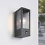 Udendørs sensorlampe med riflet glas - Amiens