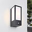 Udendørs sensorlampe, E27 - Lyon - sort