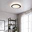 Loftlampe med farveskiftende LED-strip/RGBW, fjernbetjening og hukommelsesfunktion - Maisy
