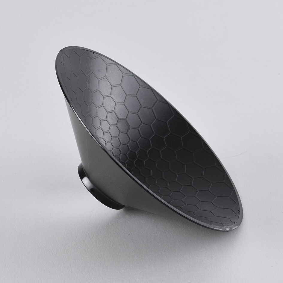 Pynteskærm til party lyskæder - sort