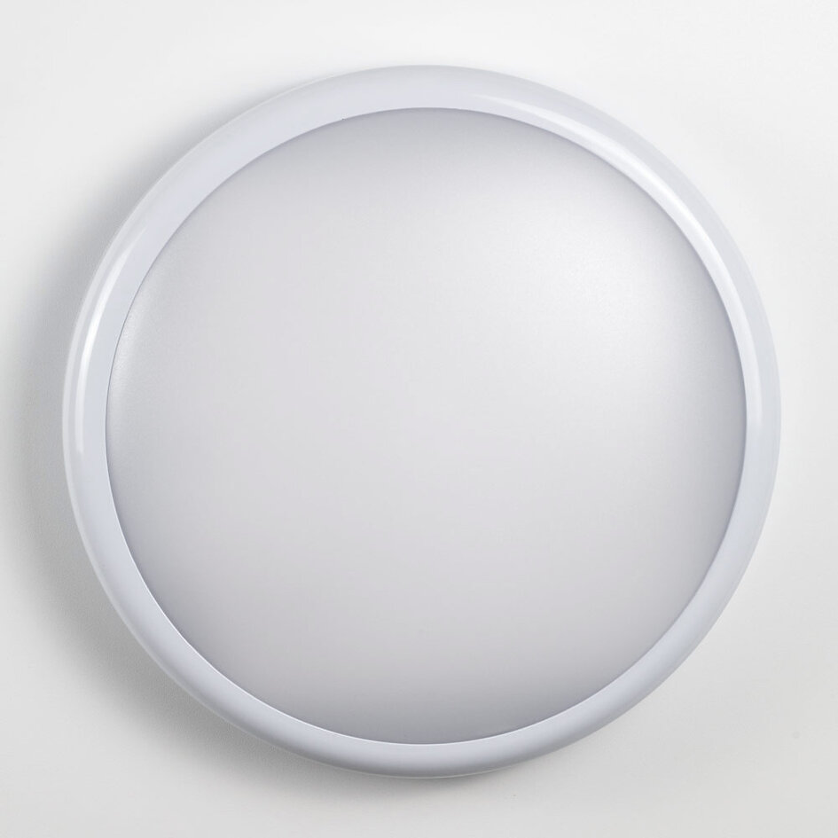 Plafond inkl. nødbelysning og sensor - 15 watt + CCT switch (3000K - 6000K)