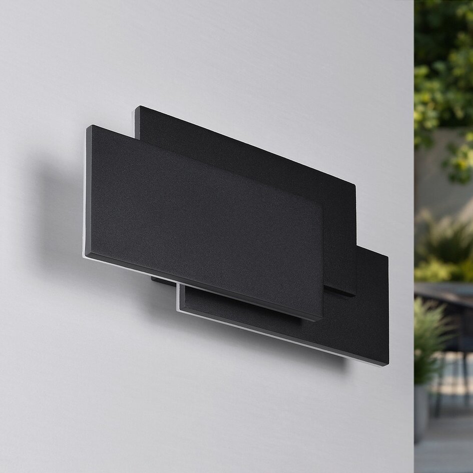 Indendørs LED-lampe til væg - Utrecht - sort