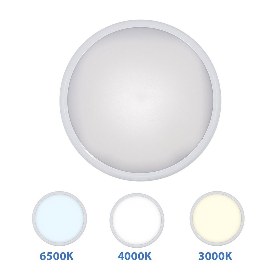 Plafond - 15 watt + CCT switch (3000K/4000K/6500K)