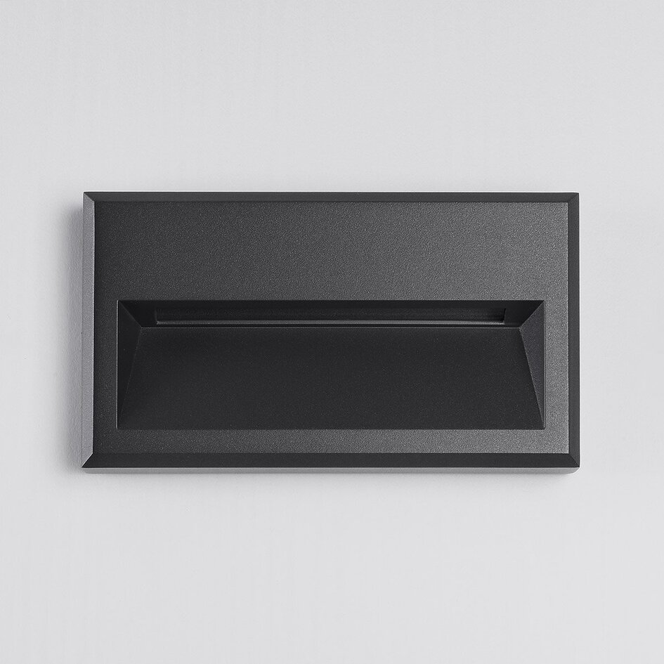 Minimalistisk LED-væglampe, udendørs - Fernando - antracit