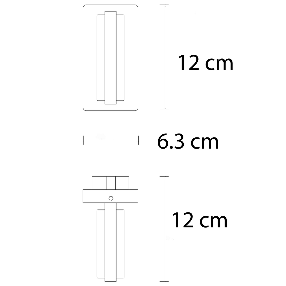 Moderne udendørs væglampe, IP44 - Lorenzo - antracitgrå
