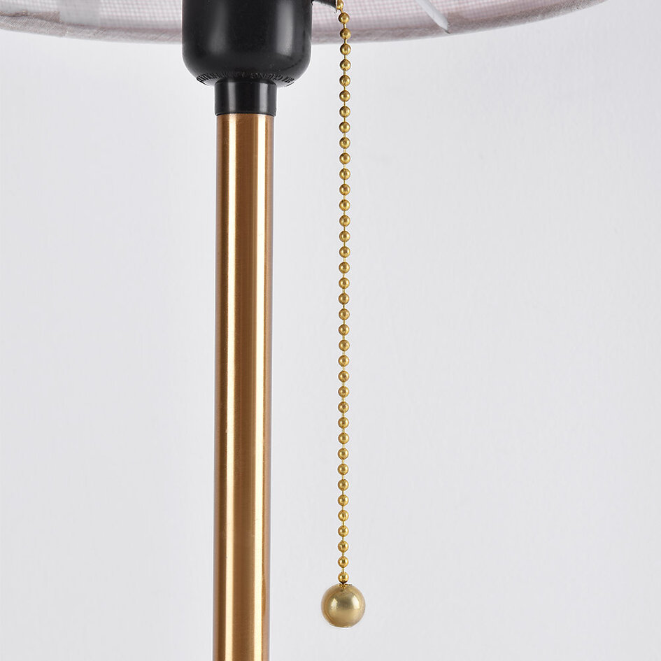 Elegant bordlampe med stofskærm - Valencia