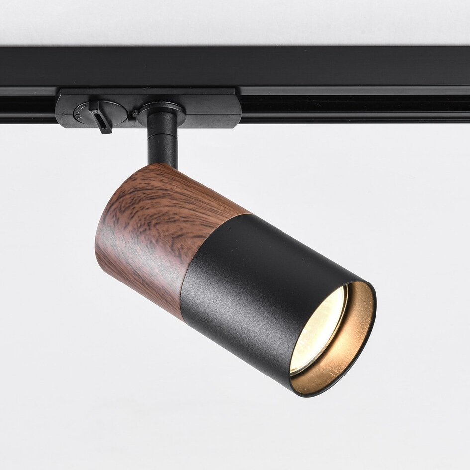 1-faset lysskinne - 3 meter med Linn spots - spotskinne