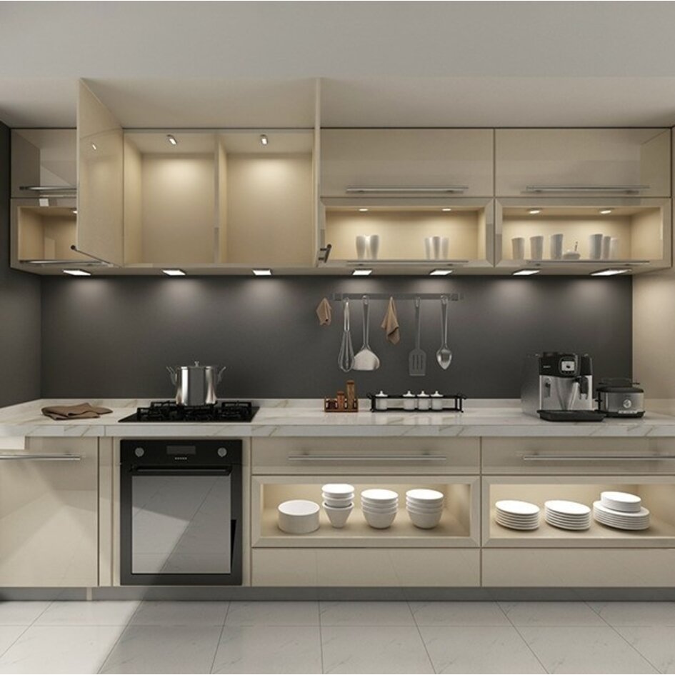 Overflademonteret LED-skabsbelysning - Apollo - enkelt spot