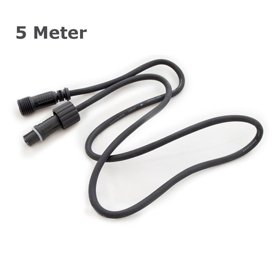 Tilbehør til julebelysning - sort