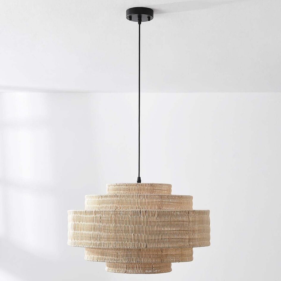 Naturlig pendel Rope af rattan