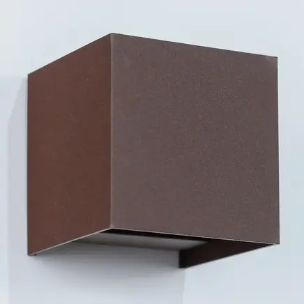 Moderne badeværelseslampe Oliver med justerbare klapper - antracitgrå med kobber